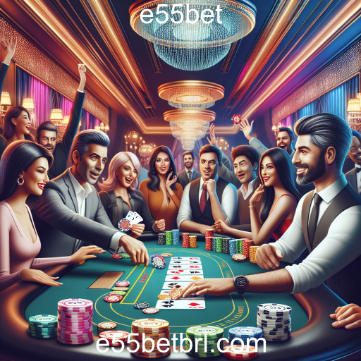 Atrações dos Jogos de Cassino no e55bet